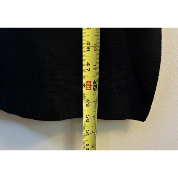 ABERCROMBIE FITCH One Sleeve Asymmetrical Sweater Dress Medium Bodycon Long Knit - Picture 11 of 11